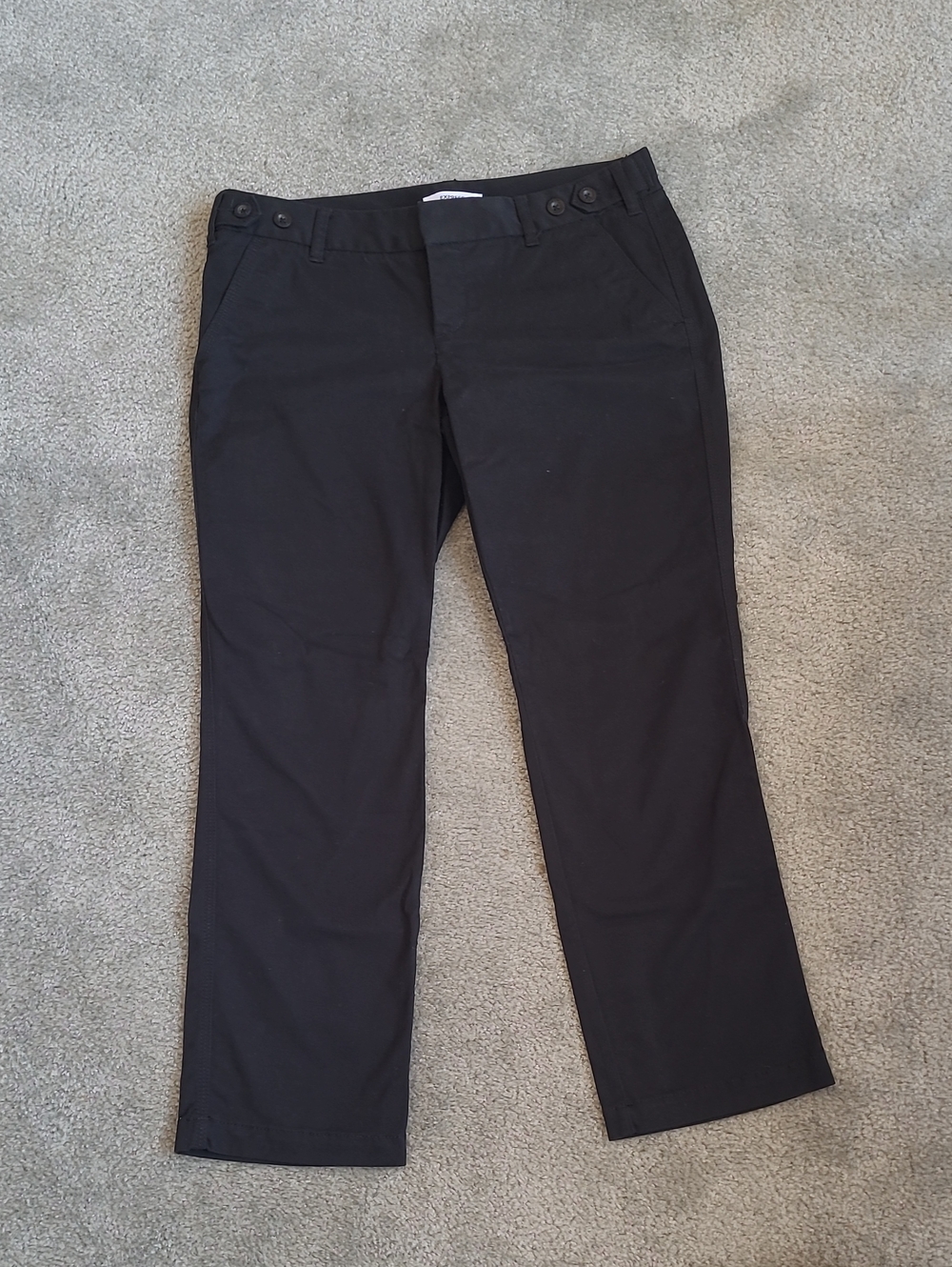 NWOT EXPRESS Women's Black Straight-Leg  Pants
